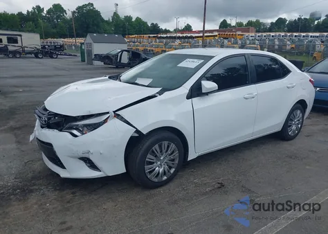 2016 Toyota Corolla Le из США, поврежденный, VIN 2T1BURHE4GC712884